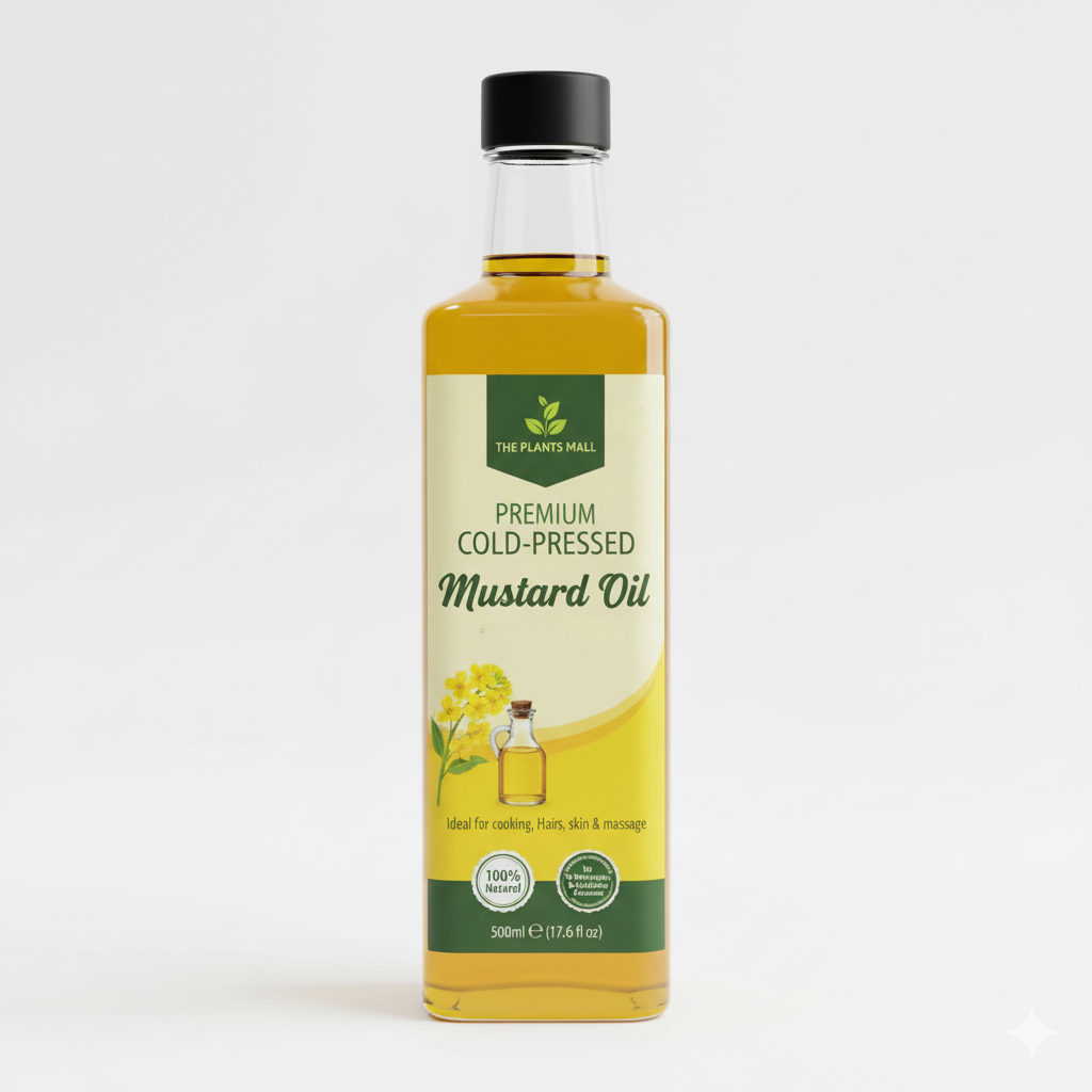 Edible Cold Pressed Mustard Oil