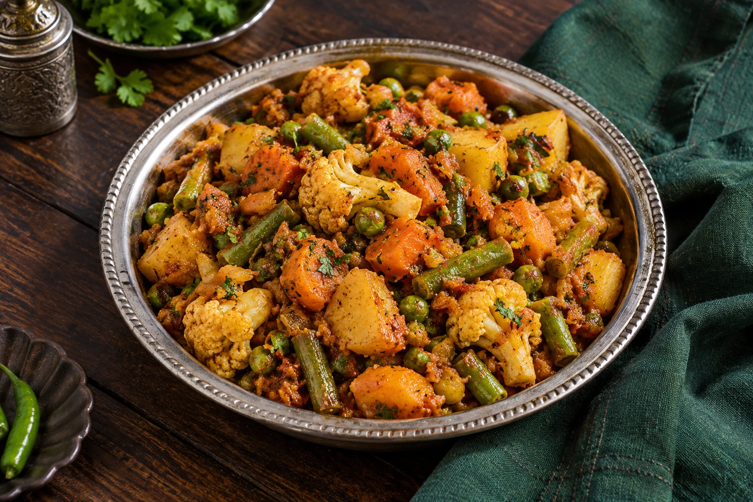 Mixed Vegetable Sabzi